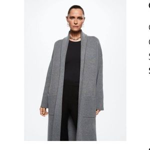 Mango Coat Cardigan